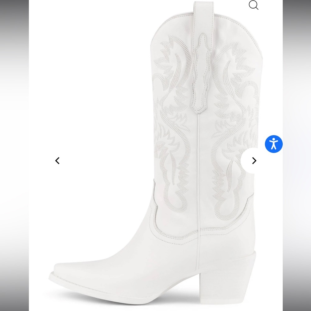 Jeffrey Campbell Dagget Boot in White Combo